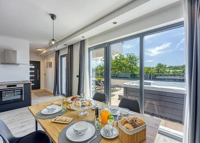 Apartman Modern Ana With Jacuzzi And Pool Porec