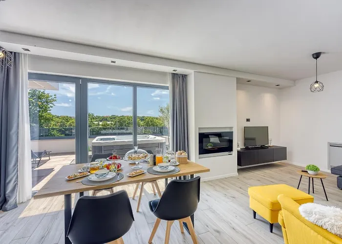 Modern Ana With Jacuzzi And Pool Porec